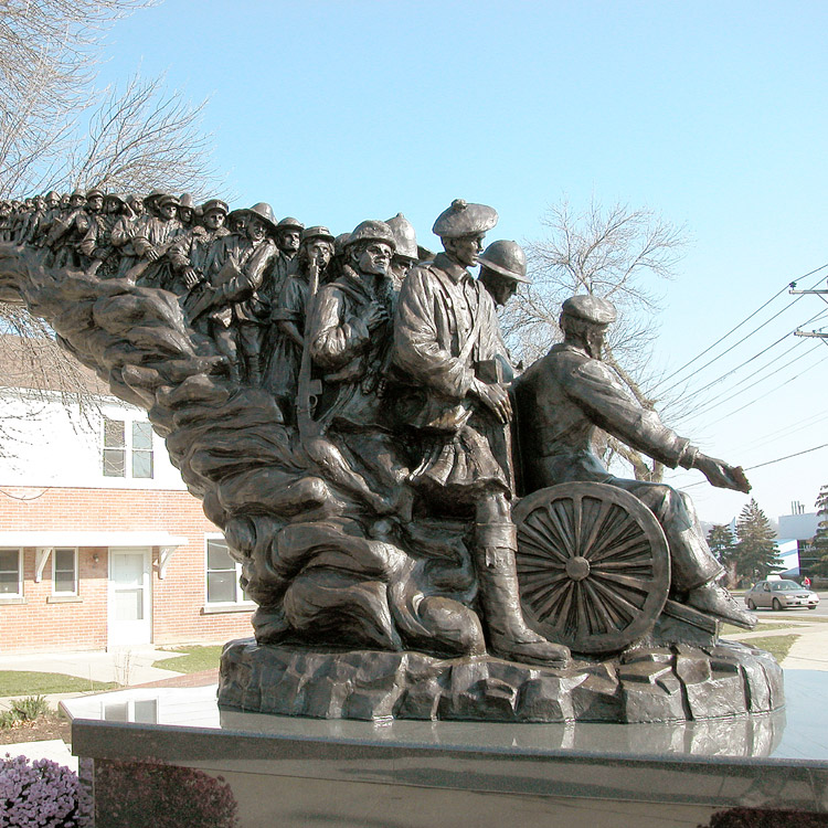canadian veterans sculpture